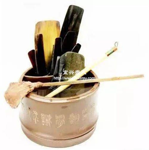 紫砂壺制作工具水罐頭、水筆帚