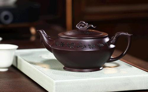 紫茄泥紫砂壺適合泡什么茶2