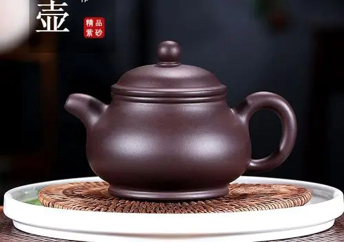 紫茄泥紫砂壺適合泡什么茶3