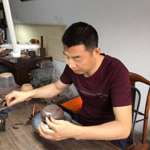 紫砂壺大師林小龍個(gè)人簡介照片
